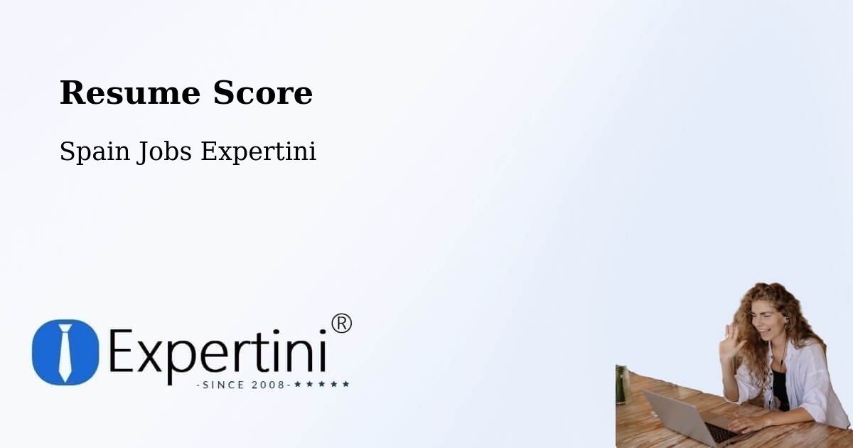 Resume Score & Job Description Match Tool – Paüls - Spain Jobs Expertini